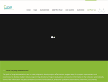 Tablet Screenshot of curvaconsulting.com